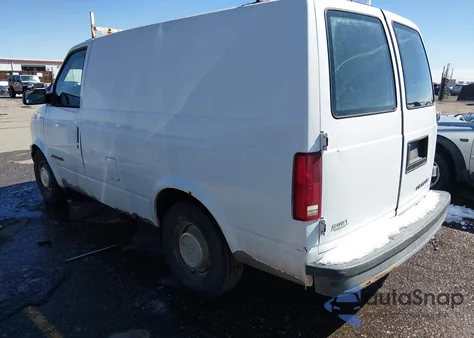 1997 Chevrolet Astro z USA, uszkodzony, nr VIN 1GCDL19W3VB186411